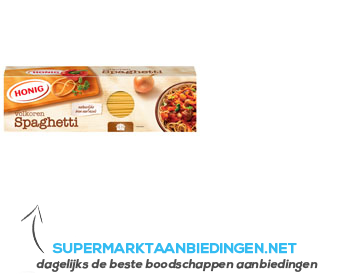 Honig Spaghetti volkoren aanbieding