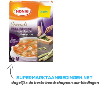 Honig Specials Thaise kippensoep aanbieding