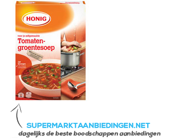 Honig Tomaten-groentesoep aanbieding