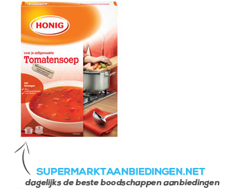 Honig Tomatensoep aanbieding