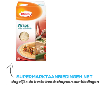 Honig Wraps aanbieding