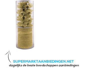 Hoomark Glitter lint goud aanbieding