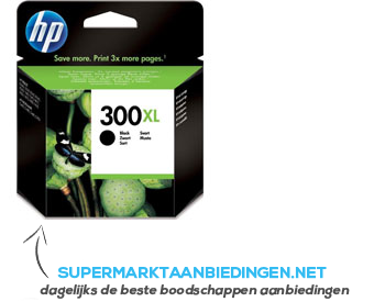 HP Cartridge zwart nr. 300XL aanbieding