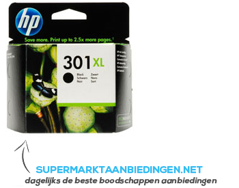 reputatie verdund Ruim HP Cartridge zwart nr. 301xl aanbieding | Supermarkt Aanbiedingen