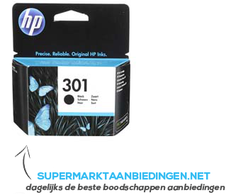 HP Inktcartridge zwart aanbieding