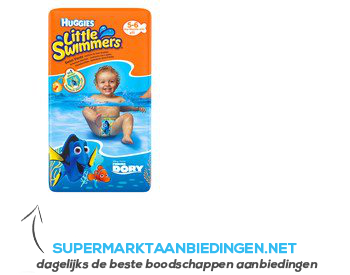 Huggies Little swimmers large (12-18 kg) aanbieding