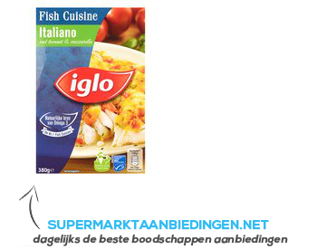 Iglo Fishcuisine Italiano aanbieding