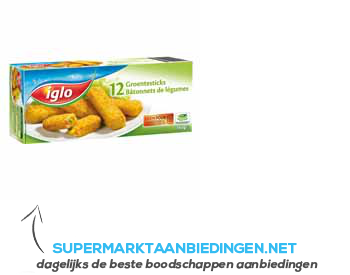 Iglo Groentesticks aanbieding