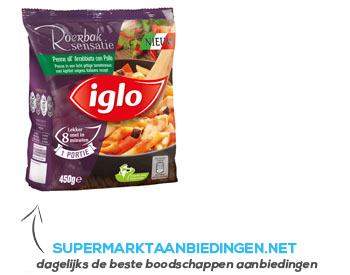 Iglo Penne all' Arrabbiata met kip aanbieding