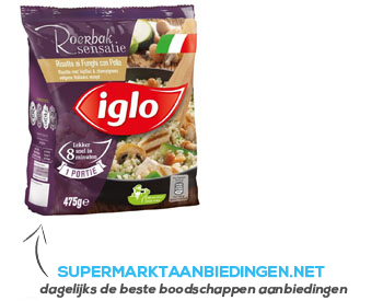 Iglo Risotto met kipfilet & champignons aanbieding