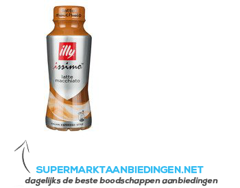 Illy Issimo Drink latte machiatto aanbieding