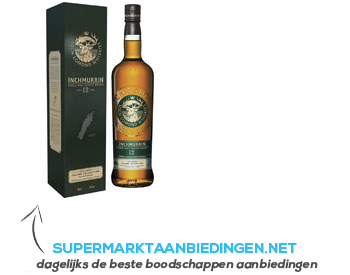 Inchmurrin Single malt Scotch whisky 12 years aanbieding