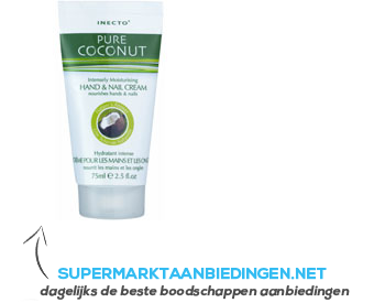 Inecto Kokos hand & nail cream aanbieding