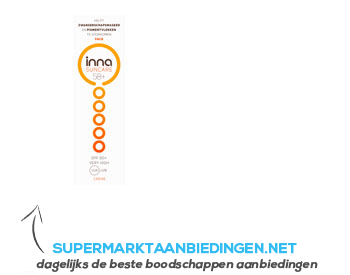 Inna Suncare face tube SPF 50 aanbieding