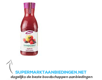 Innocent Apple-berry juice aanbieding