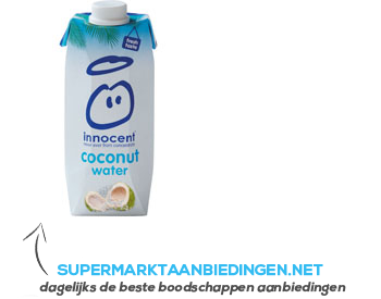 Innocent Coconut water aanbieding