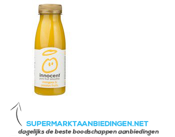 Innocent Smoothie mango-passion fruits aanbieding