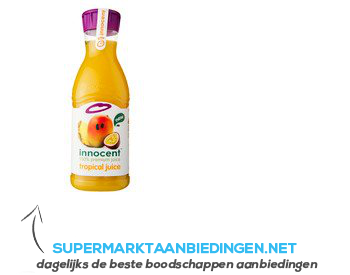 Innocent Tropical juice blend aanbieding