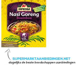 Inproba Boemboe nasi goreng aanbieding