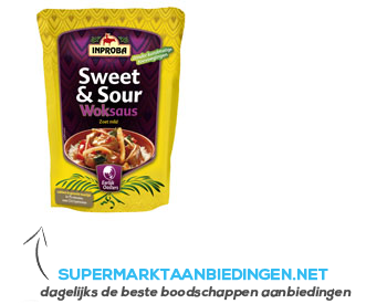 Inproba Sweet & sour woksaus aanbieding