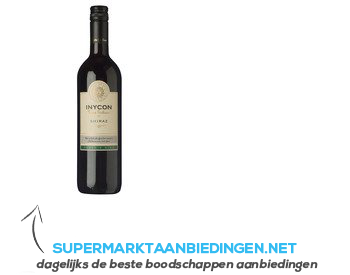 Inycon Organic Shiraz aanbieding