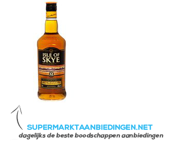 Isle of Sky Blended Scotch whisky 12 years aanbieding