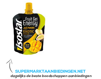 Isostar Actifood fruit energy exotic aanbieding