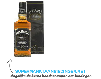 Jack Daniels Master distiller Tennessee whiskey aanbieding