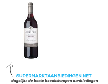 Jacob's Creek Classic Sangiovese aanbieding