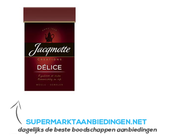 Jacqmotte Dessert delice gemalen aanbieding