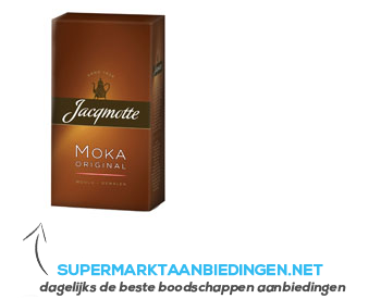 Jacqmotte Moka gemalen aanbieding