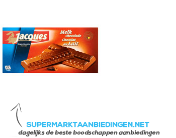 Jacques Tablet melk aanbieding