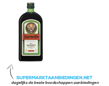 Jägermeister Kruidenbitter aanbieding