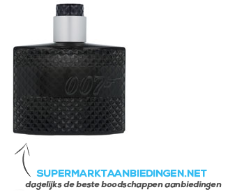 James Bond 007 eau de toilette aanbieding