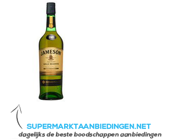 Jameson Gold Reserve Irish whiskey aanbieding
