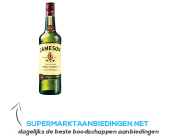 Jameson Irish Whiskey aanbieding