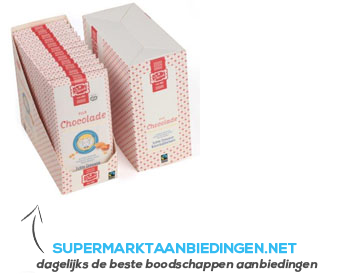 JB Diesch Pure chocolade met babbelaars aanbieding