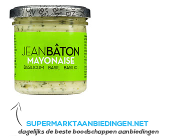 Jean Baton Basilicum mayonaise aanbieding