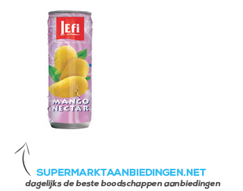 JEFI Mango nectar aanbieding