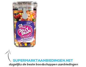 Jelly Bean Factory Jar aanbieding