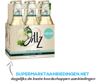 Jillz Elderflower mint aanbieding