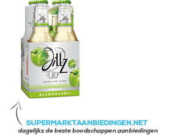 Jillz Sparkling cider 0.0% aanbieding