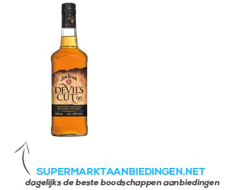Jim Beam Devil's cut Bourbon whiskey aanbieding