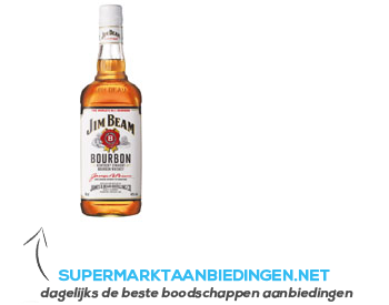 Jim Beam Kentucky straight bourbon whiskey aanbieding