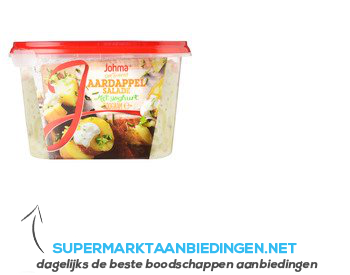 Johma Aardappelsalade met yoghurt aanbieding