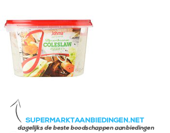 Johma Amerikaanse coleslaw aanbieding