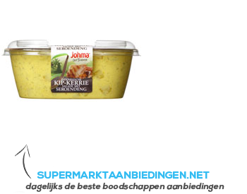 Johma Indonesische kipkerrie salade seroendeng aanbieding