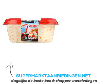 Johma Krab salade aanbieding