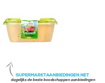 Johma Tonijnsalade met minder kcal aanbieding