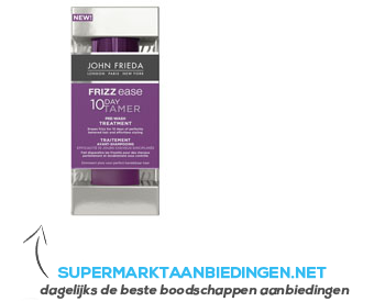 John Frieda FE 10-day tamer aanbieding